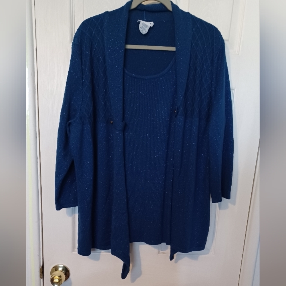 Blair Top and Cardigan Set